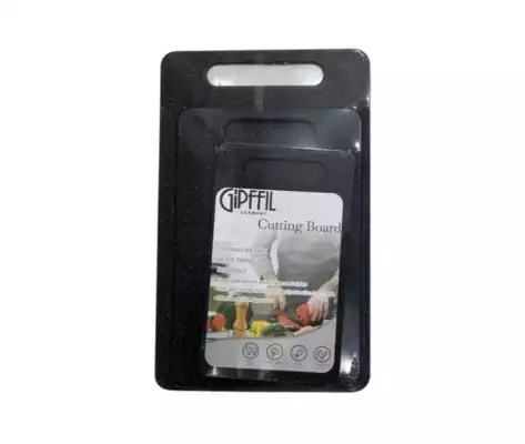 GIPFFIL  Разделочная доска 123 3 шт, пластик черный